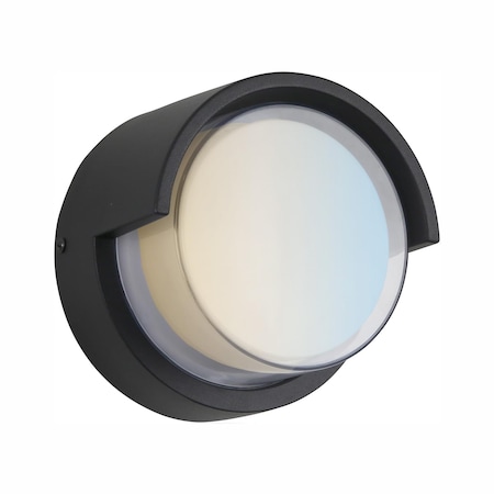 Sunlite LED Black Modern Outdoor Light Fxtr with Canopy 12W 850 Lumen Color Selectable 30K/40K/50K 90 CRI 85106-SU